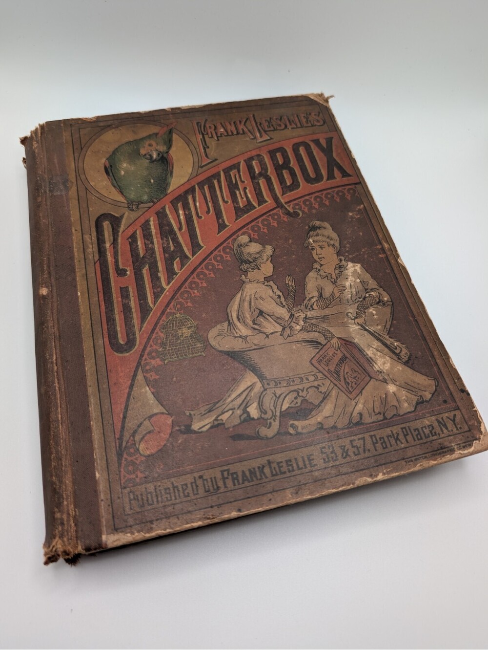 1882-1883 Frank Leslie's Chatterbox Antique Victorian Children's Illustrated